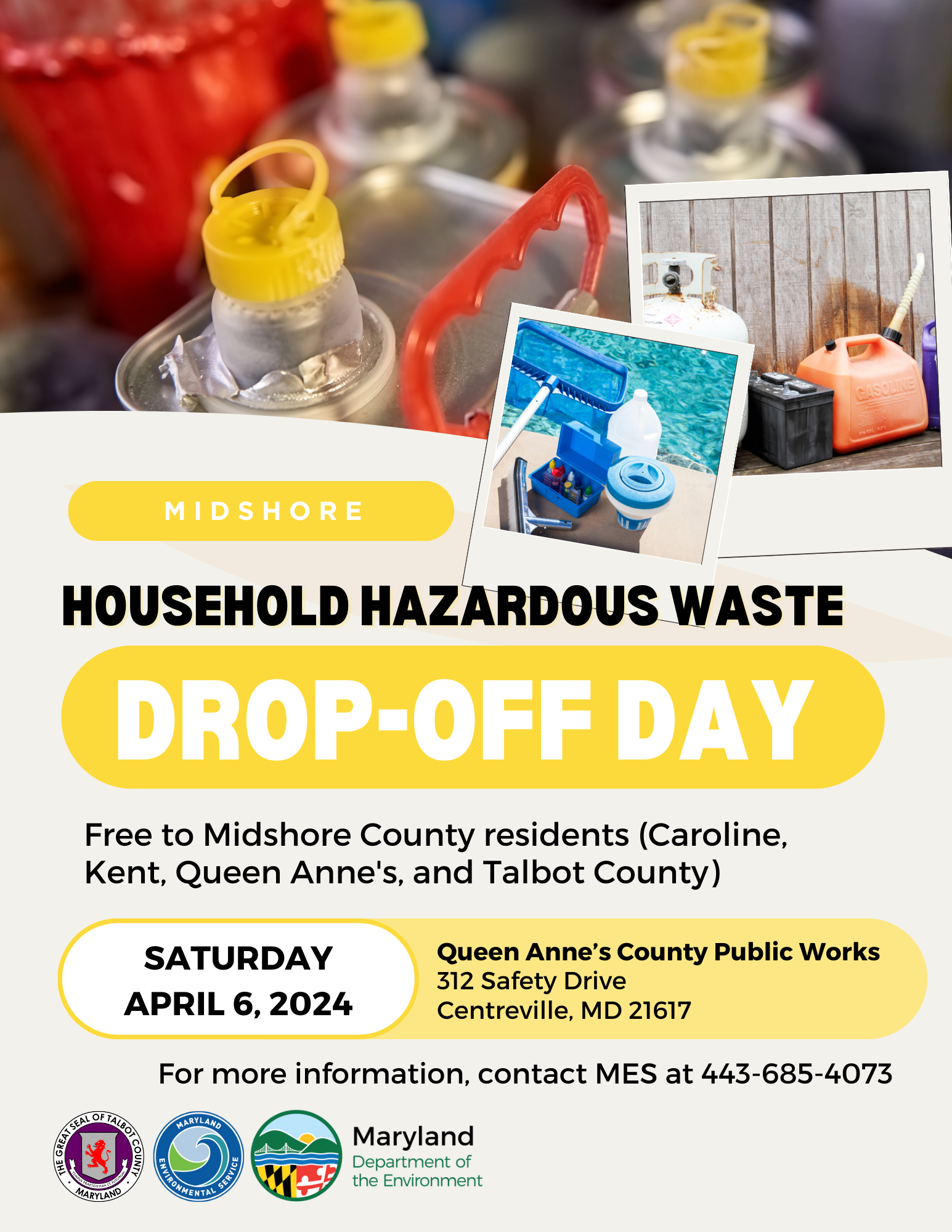 Tire Drop Off Flyer Spring 2024